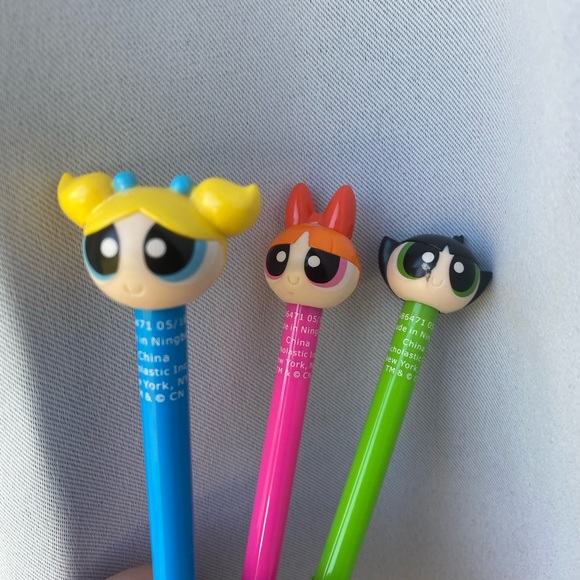 Power Puff Girls Markers 🩵🩷💚 - Picture 3 of 3
